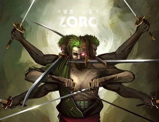 

Zoro Ashura – Paint By Numbers - 40*50CM, 501 Original