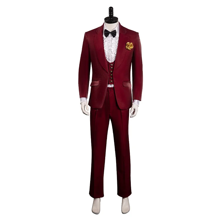 Beetlejuice 2 Beetlejuice Red Wedding Suit Cosplay Costume Outfits Halloween Carnival Suit