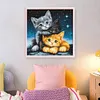 Magic Cat-11CT Stamped Cross Stitch 40*40cm tapestrymarket