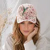 Garden Morning Baseball Cap with 55-65cm Adjustable Strap Adjustable Flowers Baseball Hat Lightweight Breathable Hats Unisex Gifts for Close People