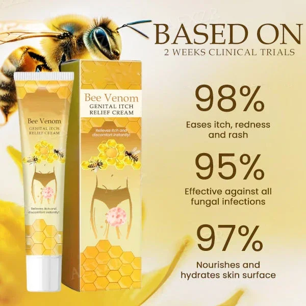 ✨Bee Venom Genital Itch Relief Cream⏰Last Day 50% Off