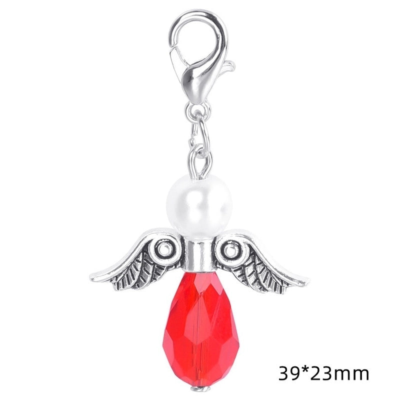 1 Piece 39*23mm Alloy Wings Polished Pendant