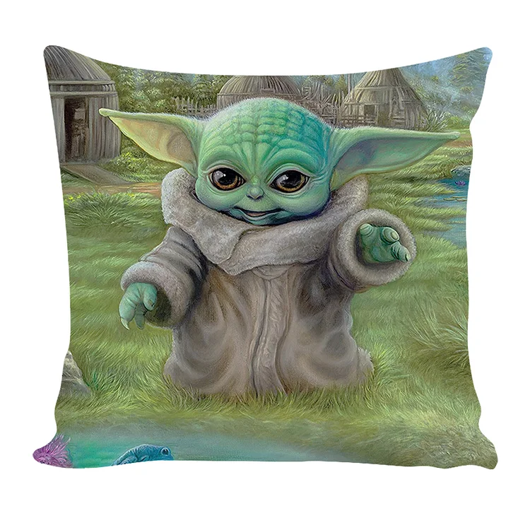 Pillow - Star Wars - Baby Yoda 11CT 45*45CM