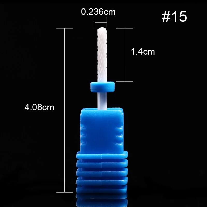 1Pc Ceramic Nail Drill Bits Nail Milling Cutter Bits Electric Drill Machine For Manicure Pedicure Equipment Accessory Tools-Nail Inspo