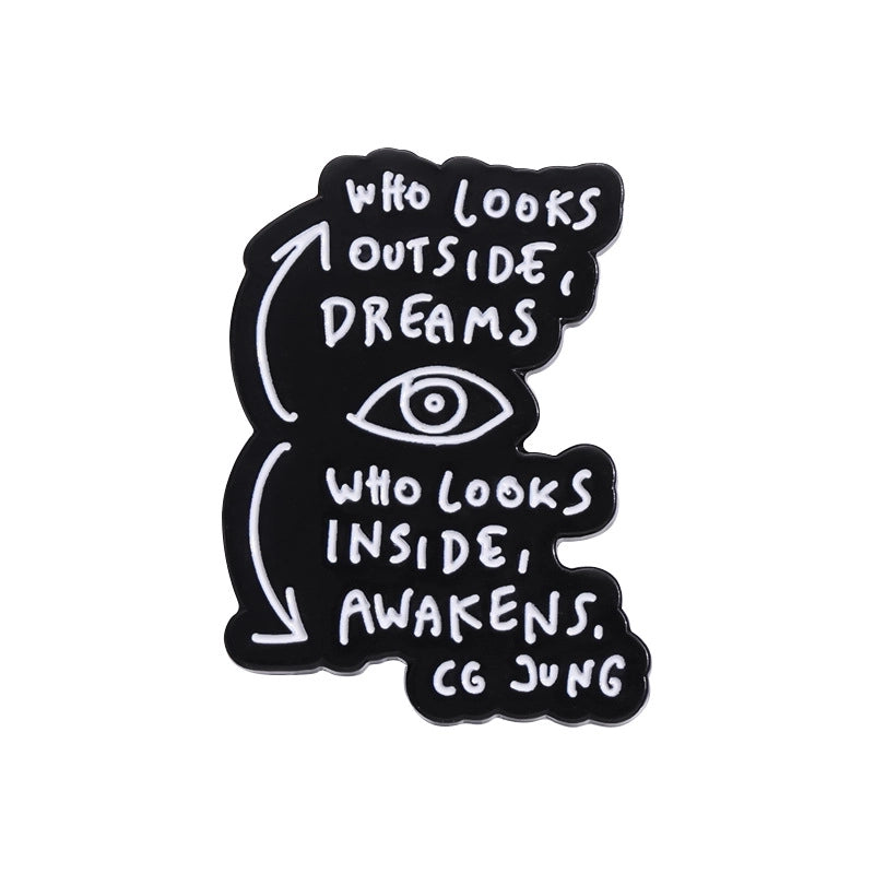 Cartoon Style Cute Cowboy Style Letter Umbrella Alloy Stamping Stoving Varnish Women’s Brooches