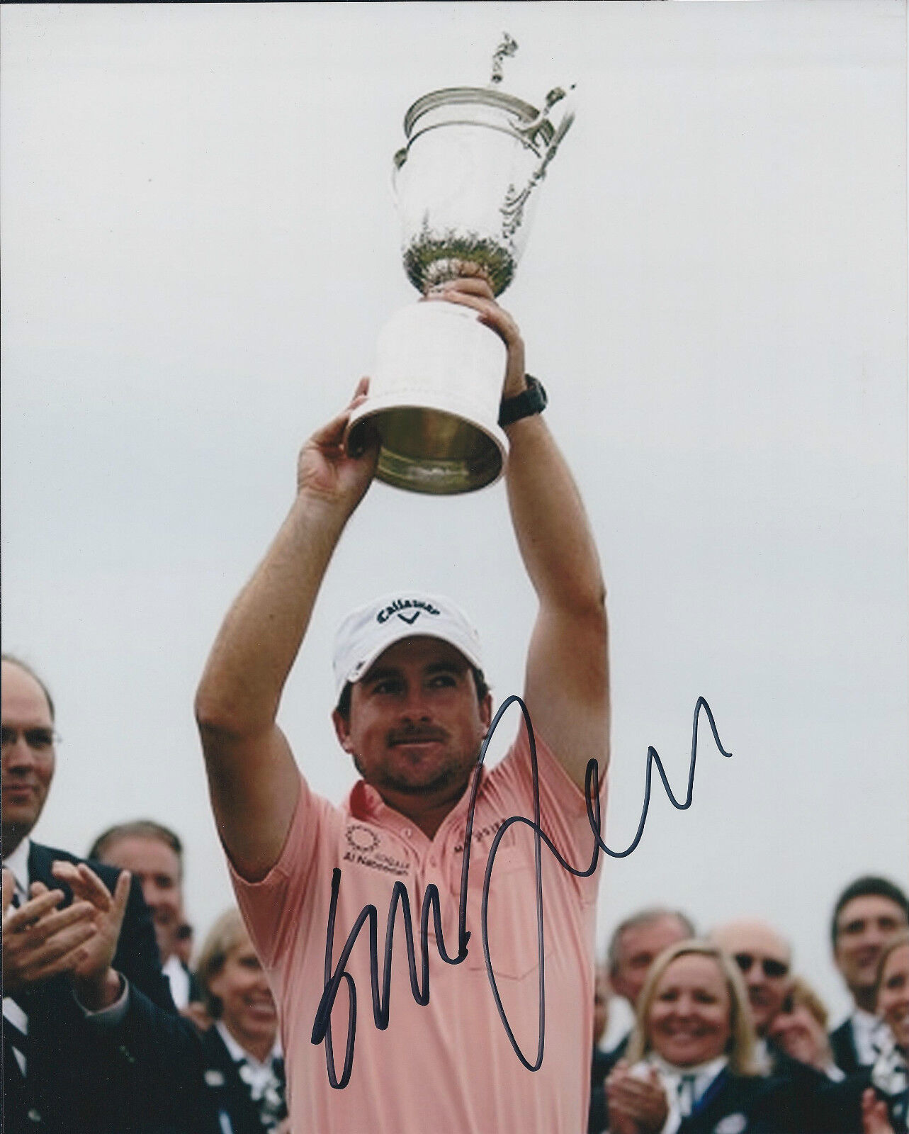 Graeme McDOWELL SIGNED AUTOGRAPH 10x8 Photo Poster painting AFTAL COA 2010 US Open WINNER