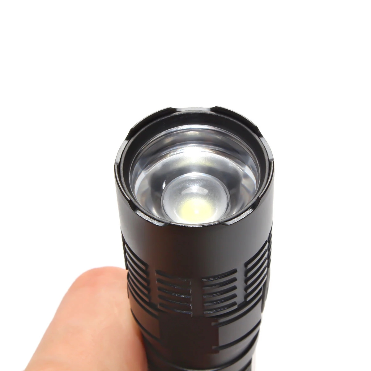 S11(C) Zoomable Rechargeable Flashlight LH351D 90CRI
