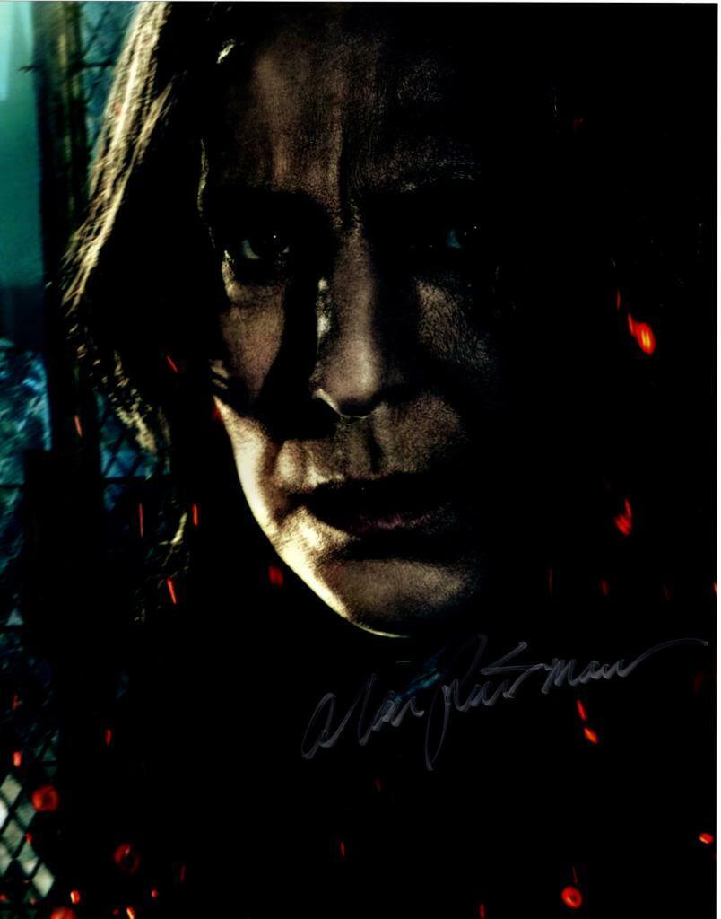 Alan Rickman signed 11x14 Photo Poster painting Picture autographed Pic includes COA