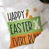 4pcs Easter Bunny Pillow Covers Decorative Couch Cushion Case 45x45cm Pillowcase