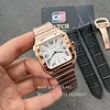 Cartier Santos Large WGSA0018 Rose Gold with White Dial (40mm) Super clone