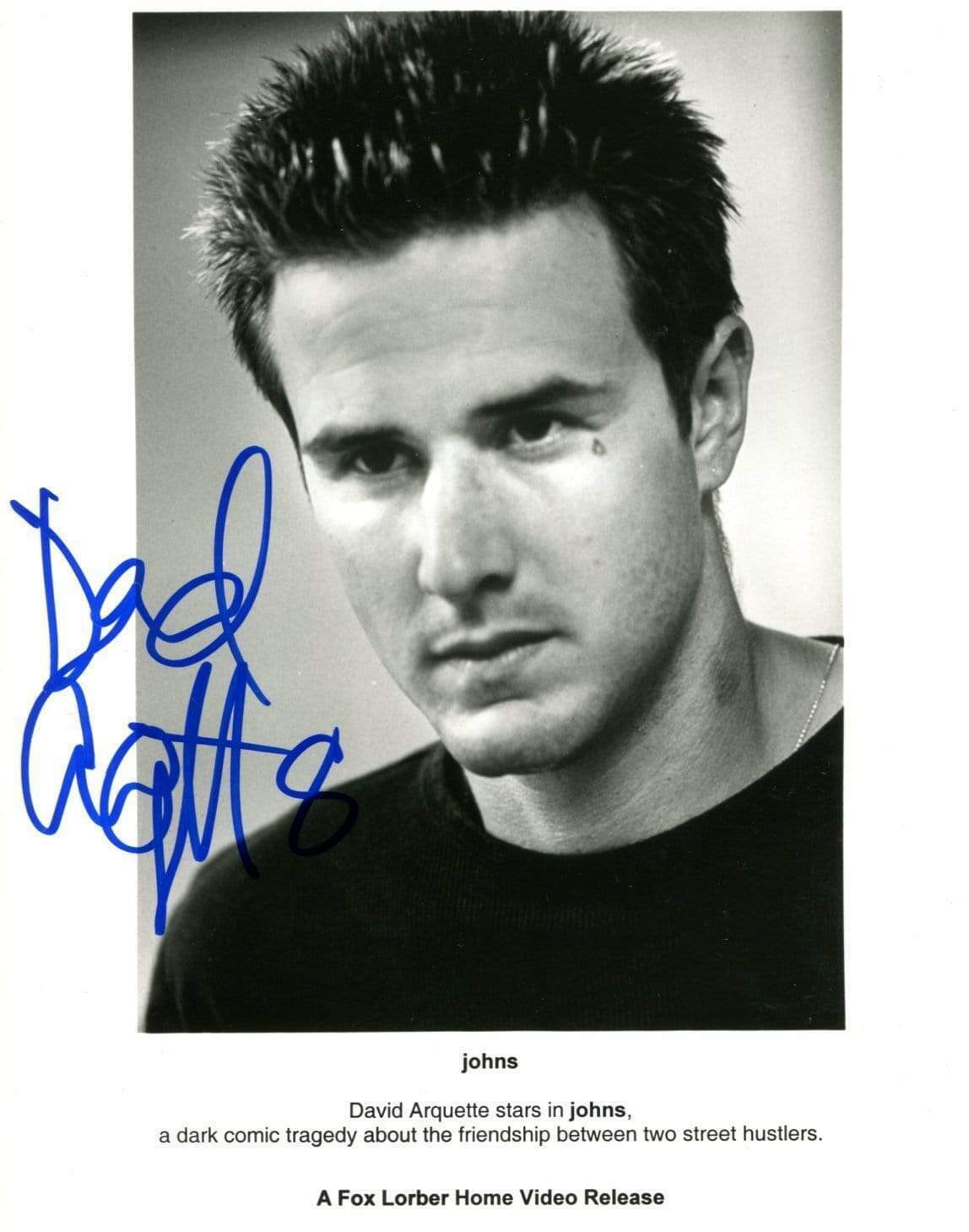 David Arquette ACTOR autograph, signed Photo Poster painting