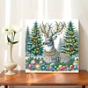 Christmas Elk - Diamond Painting - Full Round Drill (Canvas|30*30cm)