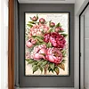 (Big Size)Peony Bouquet - 11CT Stamped Cross Stitch 40*60cm/15.75*23.62in