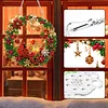 DIY Pearl Diamond Painting Christmas Wreath Hanging Ornament Kit