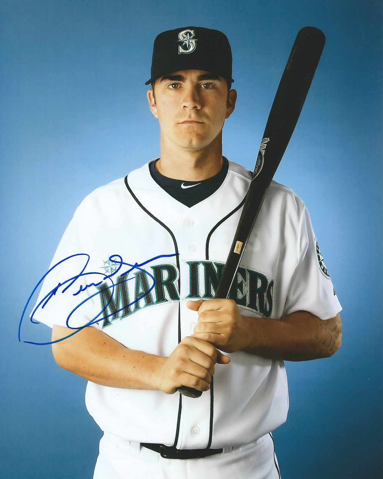 **GFA Seattle Mariners *NICK FRANKLIN* Signed 8x10 Photo Poster painting N4 COA**