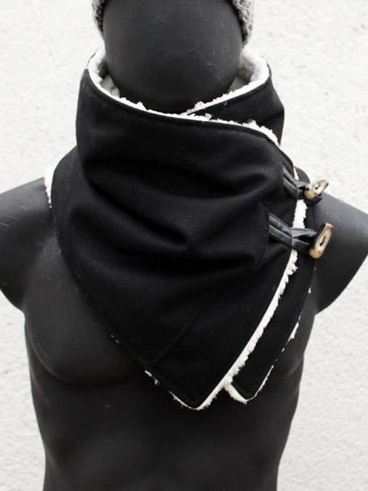 Men's casual warm scarf