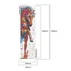 Diamond Painting -DIY Round Drill Horse(30*90cm)