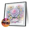 Diamond Painting-DIY Crystal Rhinestone Mother's Day Flower