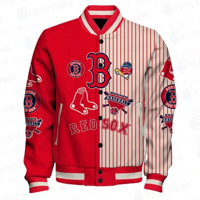 Boston Red Sox Major League Baseball Unisex Varsity Jacket