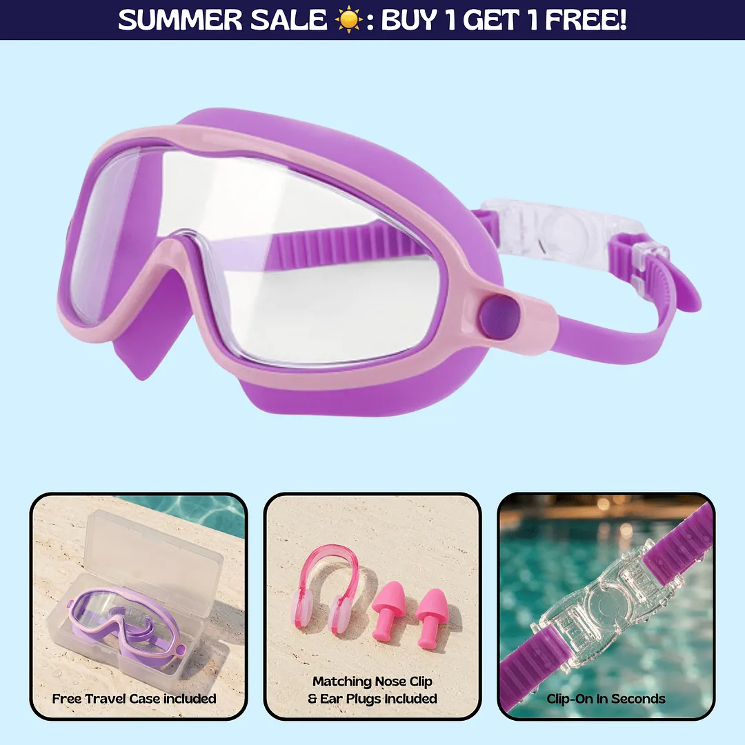 TibaToes&trade; Clip-On Swim Goggles