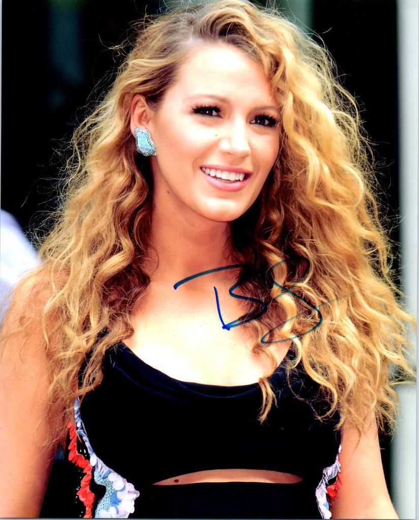 Blake Lively 8x10 autographed Photo Poster painting signed Picture amazing and COA