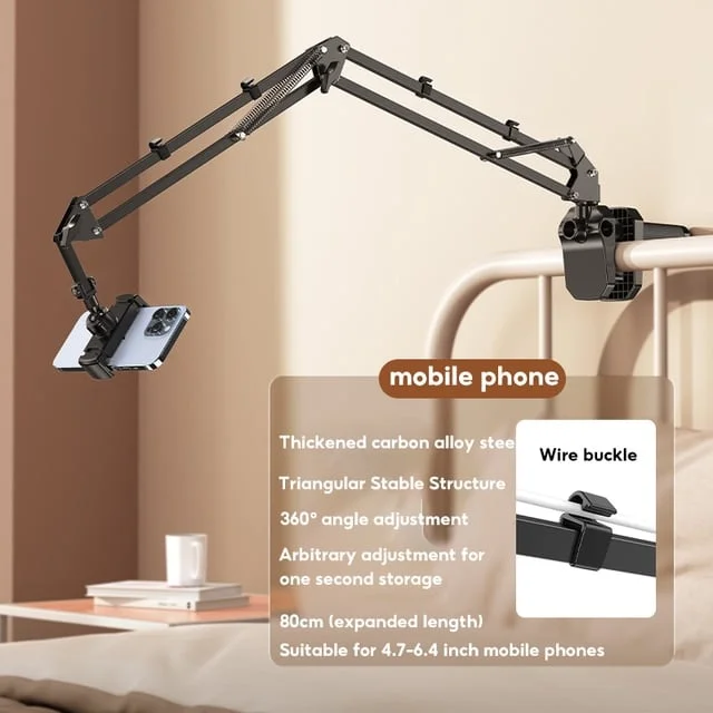 Hidden Bedside Phone Tablet Holder Retractable(Buy 2 Free Shipping)