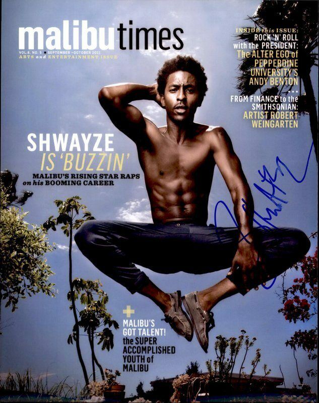 Shwayze Buzzin authentic signed RAPPER 8x10 Photo Poster painting W/ Certificate Autographed A12