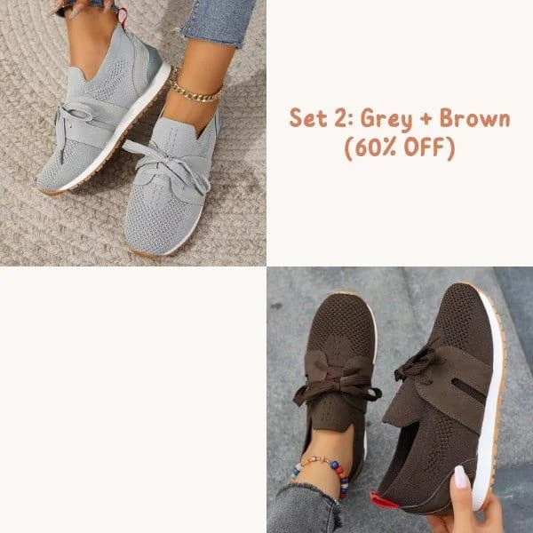 [#1 Trending 2024] 🔥Women's Breathable Flying Woven Sneakers (SALE 70% OFF)