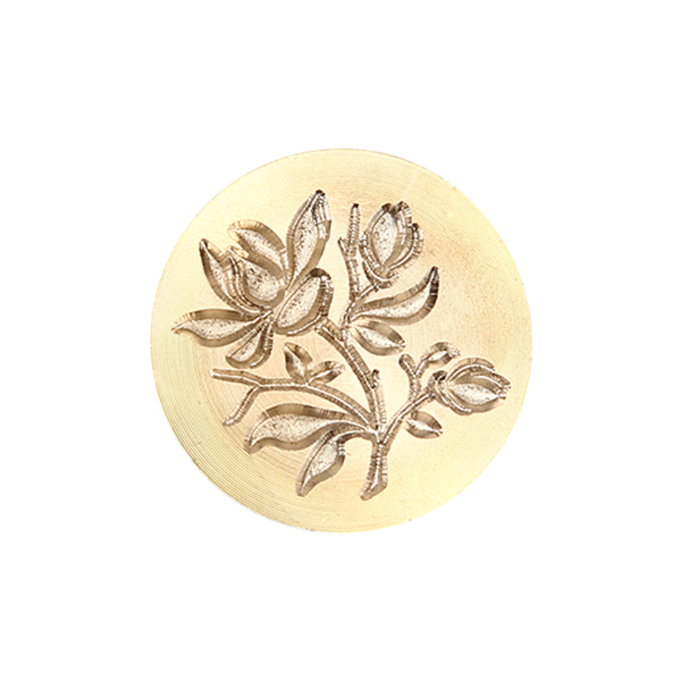 

25MM Magnolia Sealing Wax Stamp Head, 501 Original