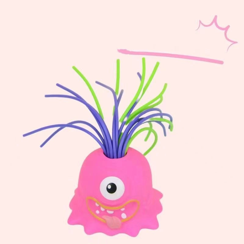 Tiktok Popular New Product Hair Pulling Will Call Little Monster Decompression Small Toy Funny Decompression Children’s Educational Toy