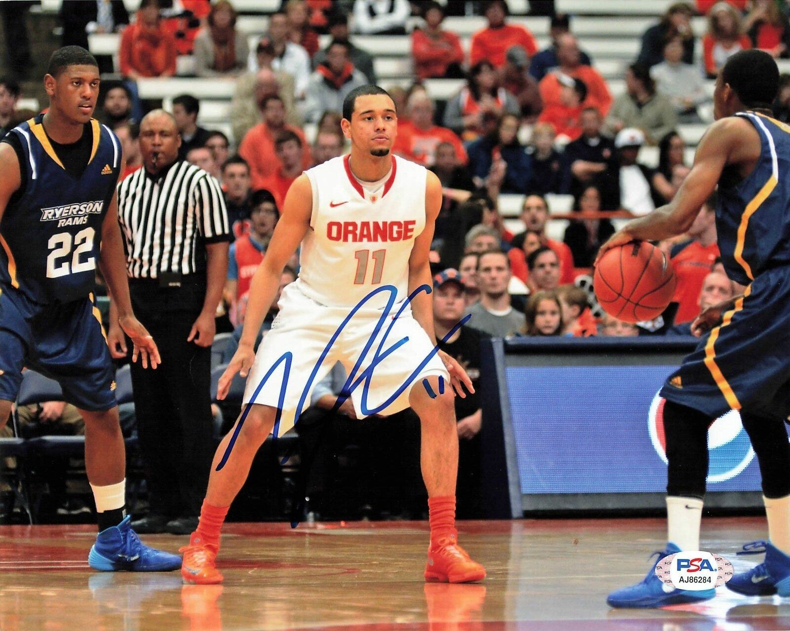 Tyler Ennis signed 8x10 Photo Poster painting PSA/DNA Syracuse Orange Autographed