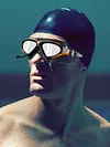 Big Frame Anti-Fog Swim Glasses Adjustable Wide View Swim Goggles for Swimmers