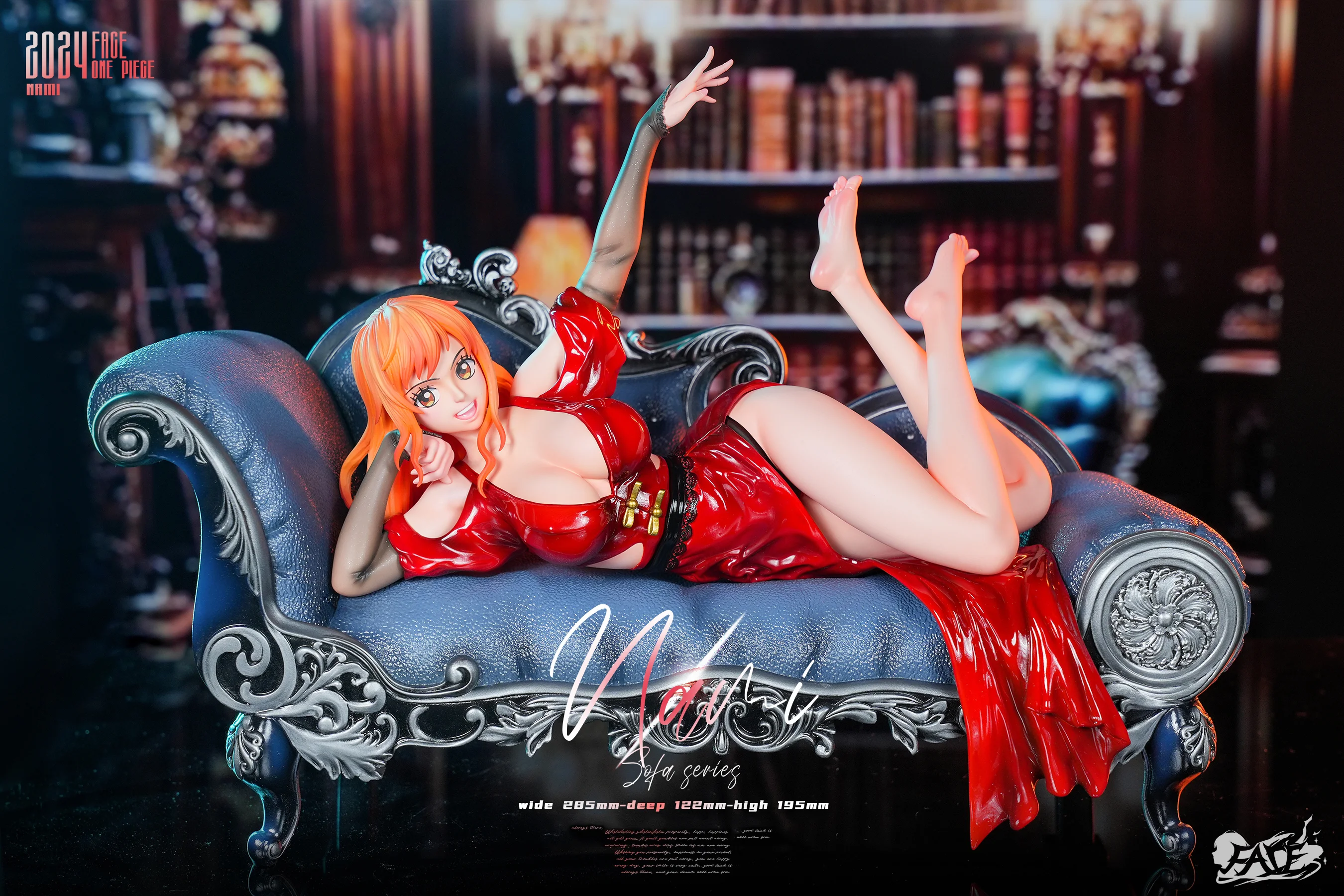 ☆ワンピース スーツ ソファーNAMI (希少な海外製未開封品)☆ 1/6 Scale Sofa Series Nami - ONE PIECE Statue - Baby Face Studio