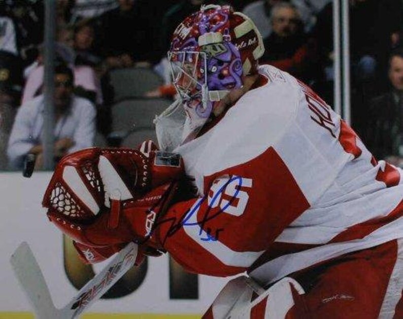 Jimmy Howard Autographed 11x14 Photo Poster painting - Detroit Red Wings