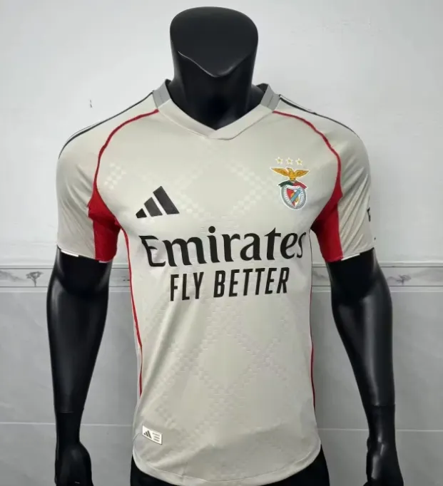 2025-26 Benfica Away Jersey - Player Edition
