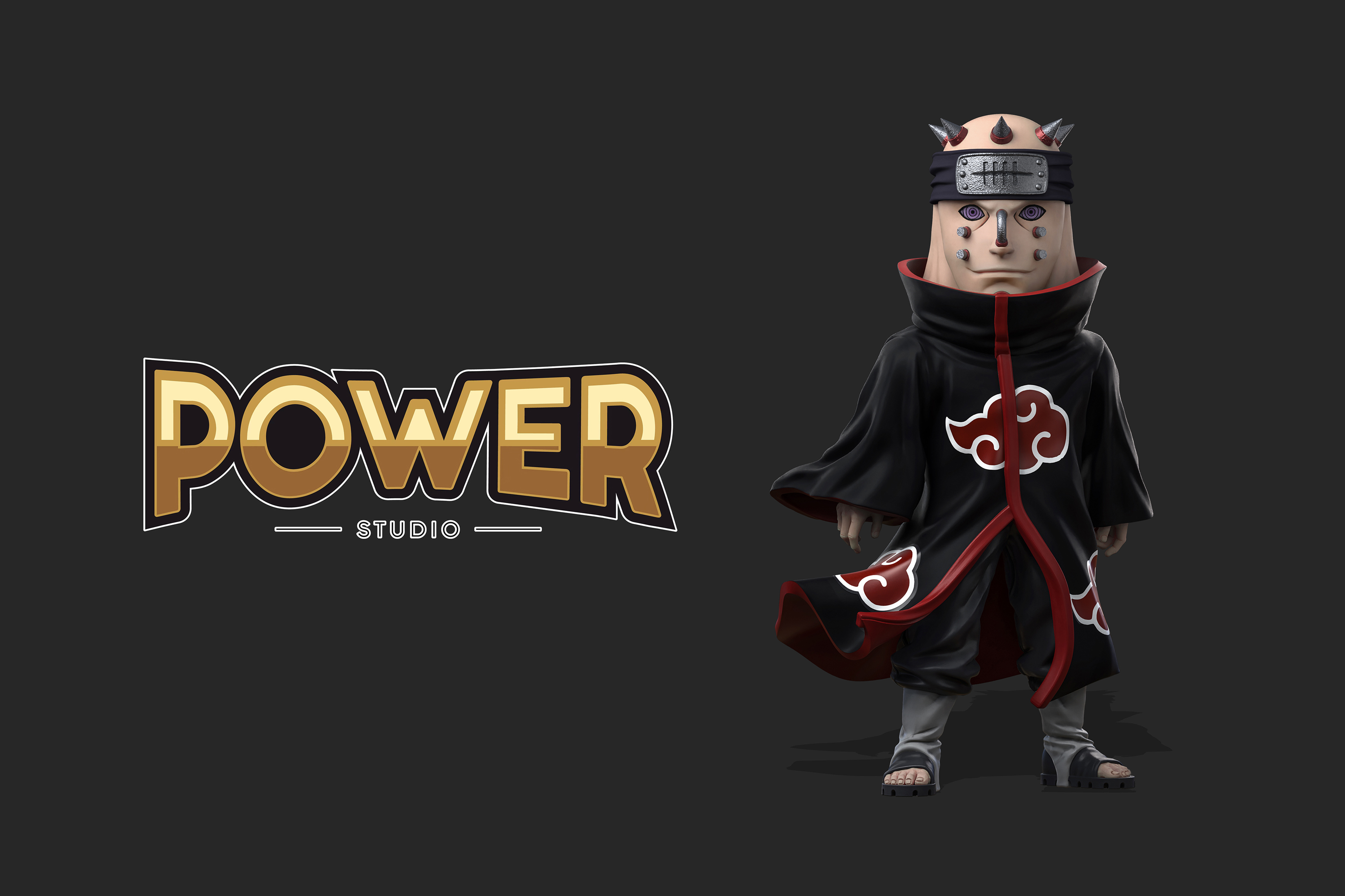 WCF Scale Asura Path Pain - Naruto Statue - Power Studio