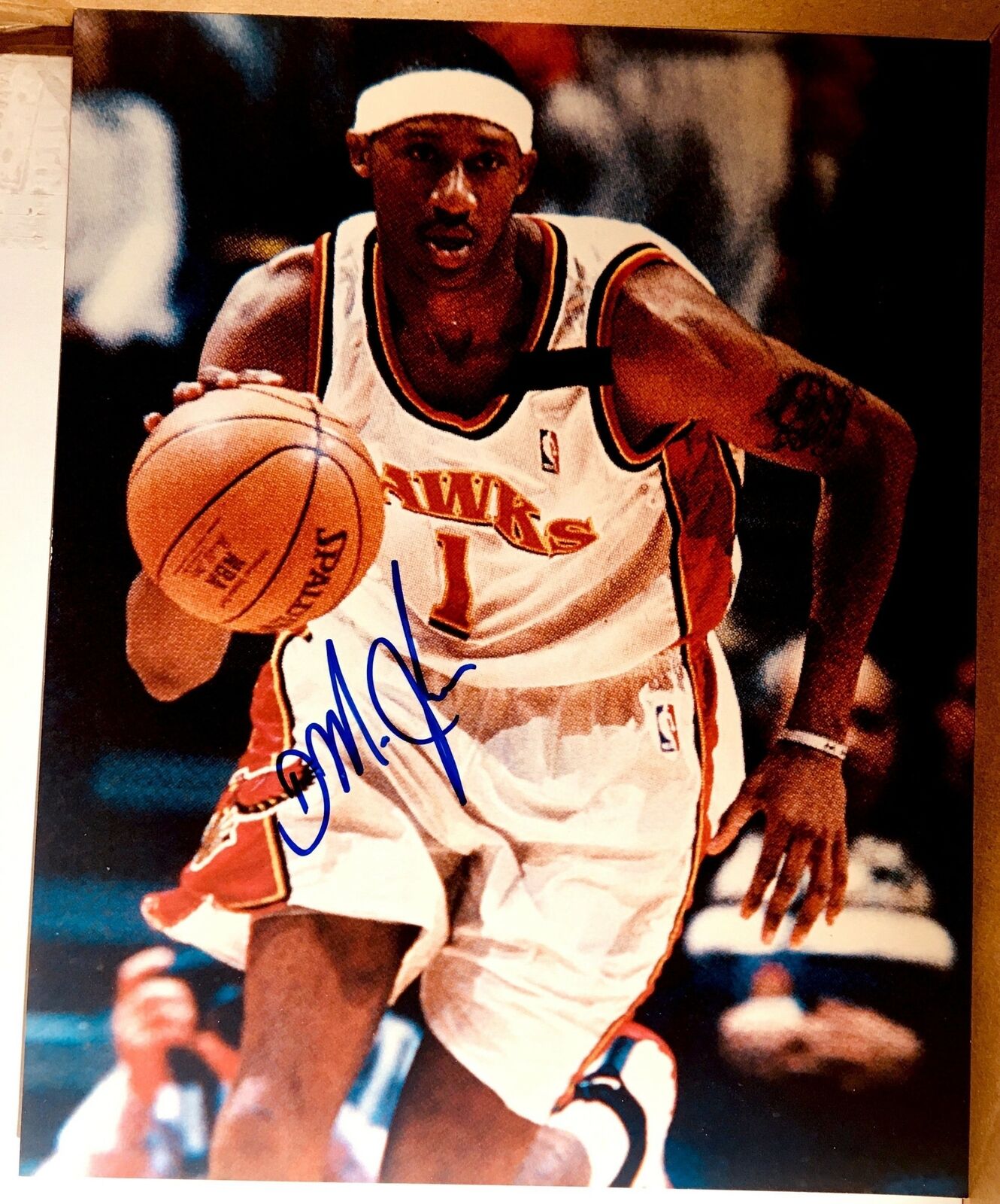 Demarr Johnson Signed 8x10 Photo Poster painting Cincinnati Bearcats Atlanta Hawks Autograph