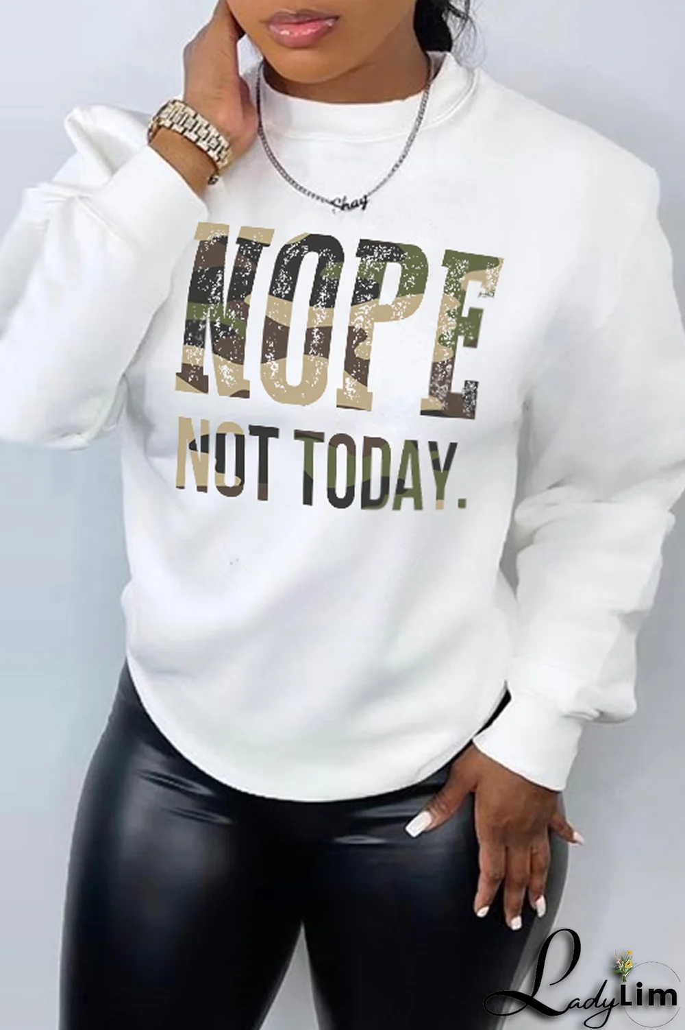 Yellow Casual Street Print Patchwork Letter O Neck Tops