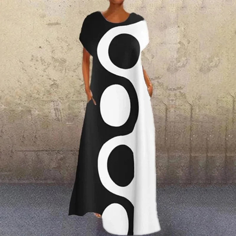 ⚡NEW SEASON⚡Casual Retro Abstract Print Dress