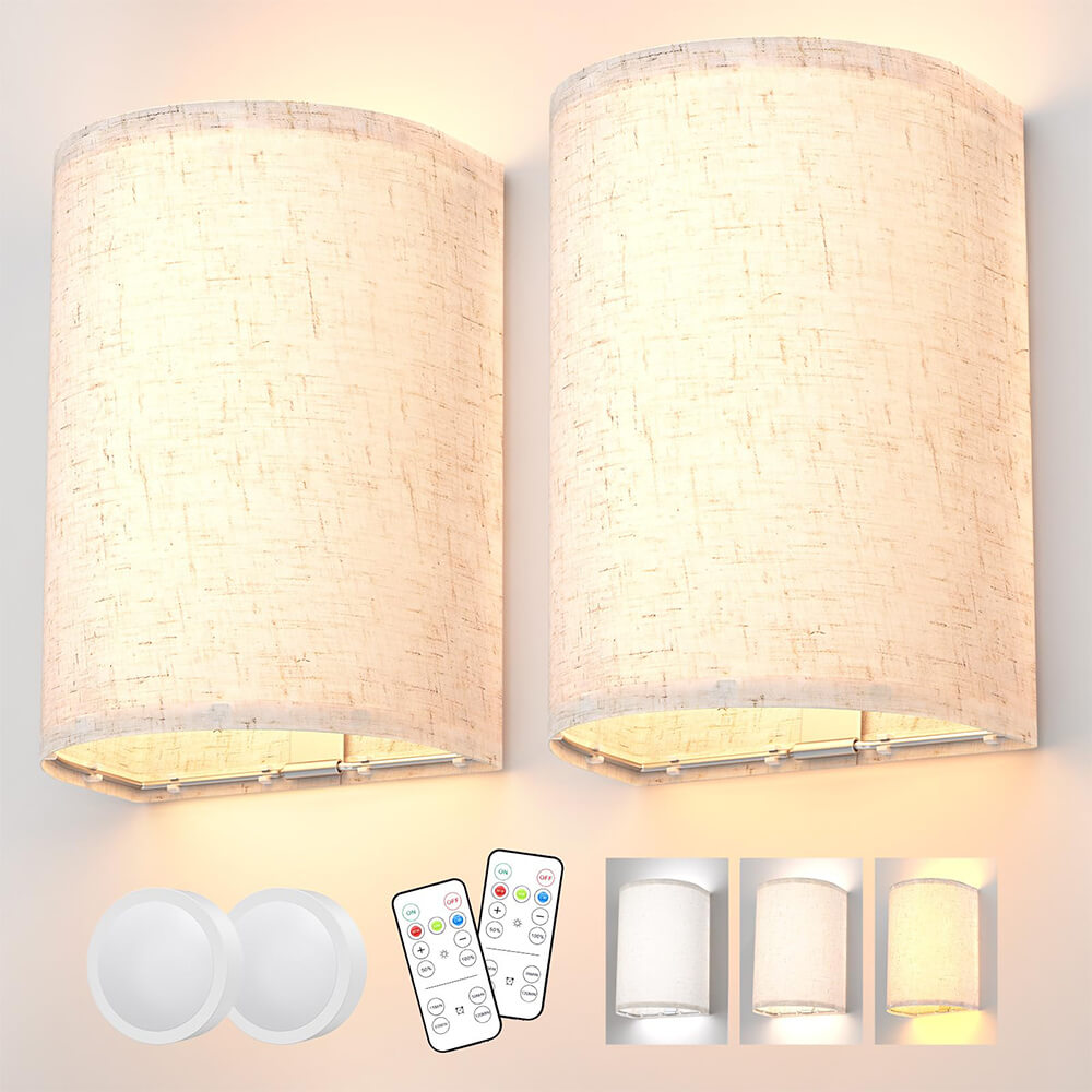 Wireless Rechargeable Atmosphere Wall Light(2 Packs)