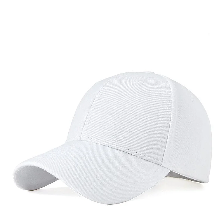 2023 Adult Solid Color Wool Big Size Baseball Hat Ladies Blank Sport Cap Man Plain Snapback Caps 55-60cm 60-65cm