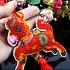 Bead Embroiderys - Counted Cross Stitch Horse Ornament Kit for Wall Window Decorations
