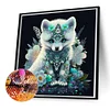 Diamond Painting -DIY Round Drill Dog(50x50cm)