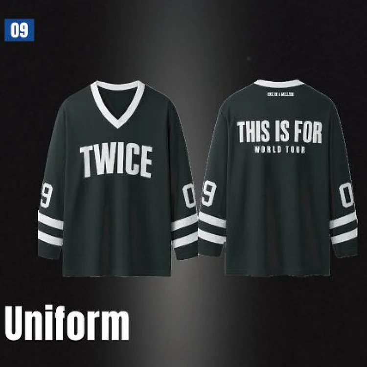 2026 Twice This Is For World Tour Uniform T-Shirt