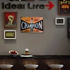 (Multi Style)Champion - Metal Tin Signs(8*12Inch/12*16Inch) - Garage