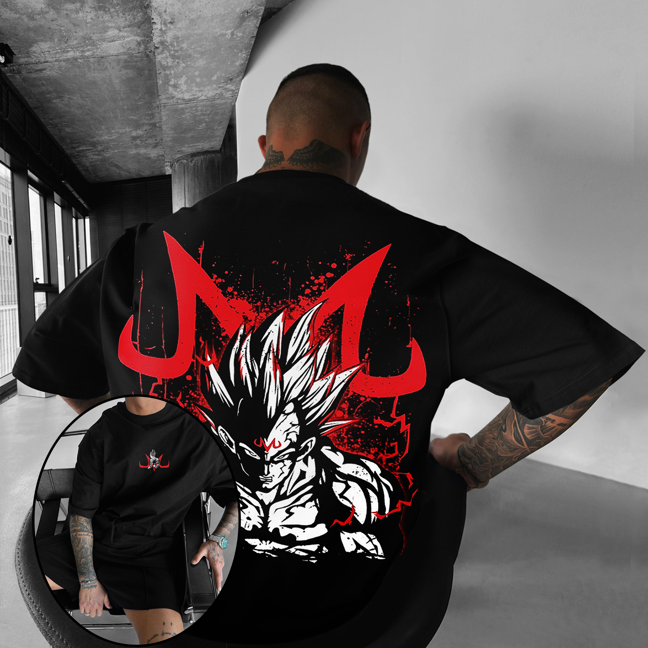 Unisex Oversized Printed T-shirt