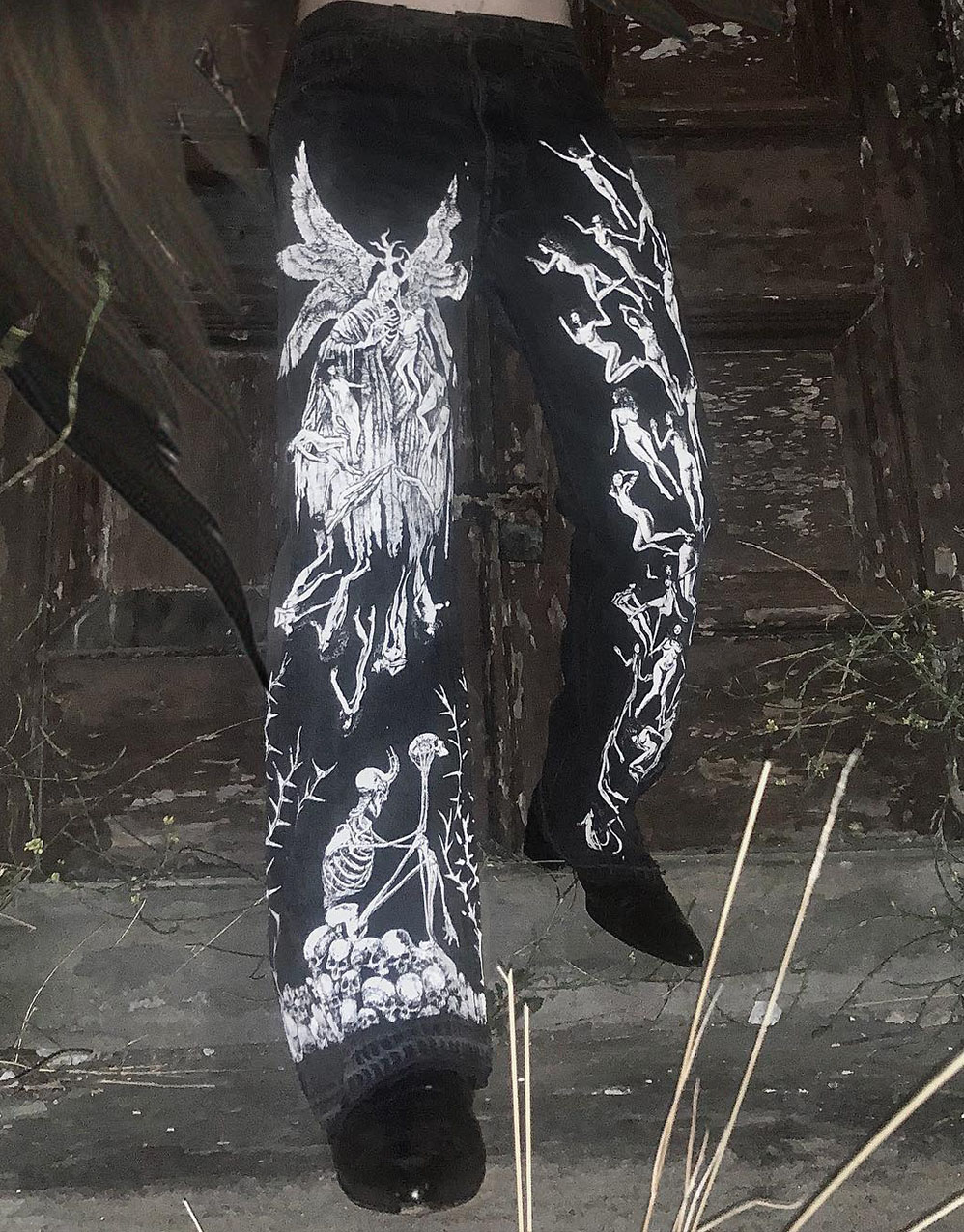Darkness Print Pants / TECHWEAR CLUB / Techwear