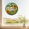 Welcome Sunflower Double Sided - 5D DIY Pendant