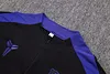 Joyfball 2025/2026 Barcelona Half-Pull Training Suit Black Football Shirt 1:1 Thai Quality