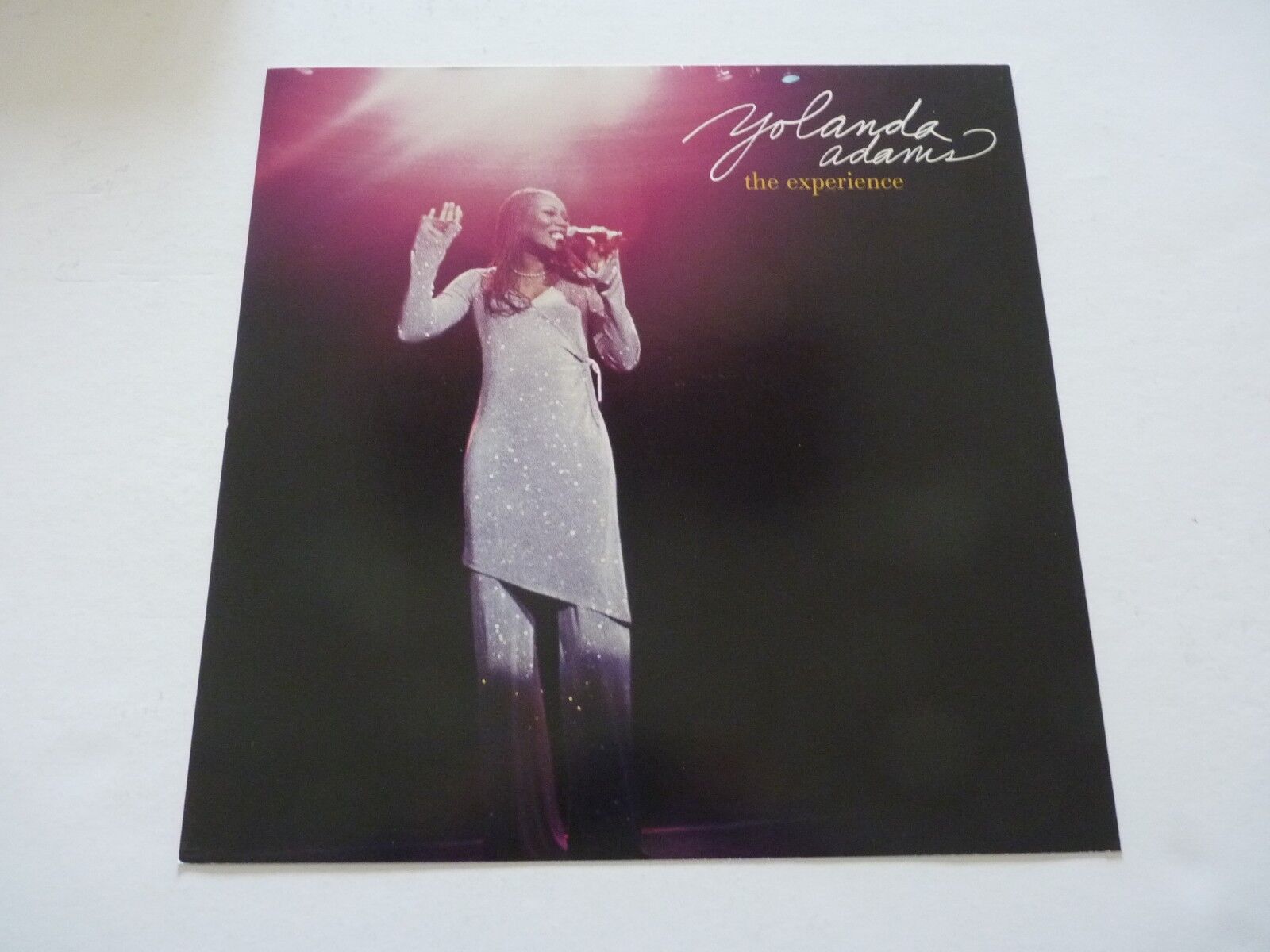 Yolanda Adams The Experience 2001 Promo LP Record Photo Poster painting Flat 12x12 Poster